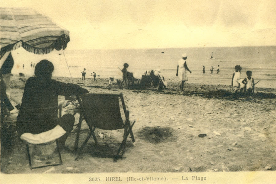 Hirel, la plage