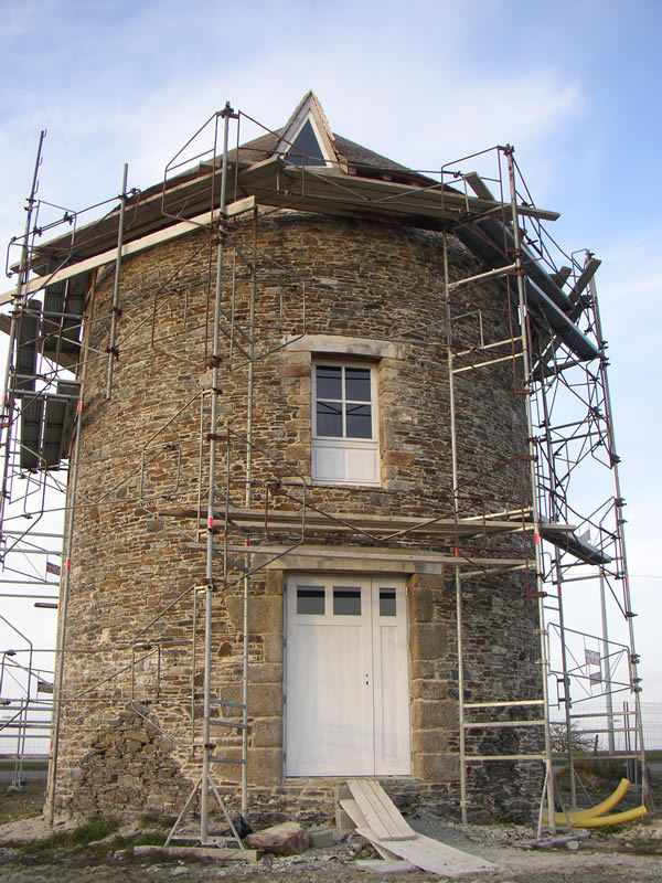 moulin rénovation en cours